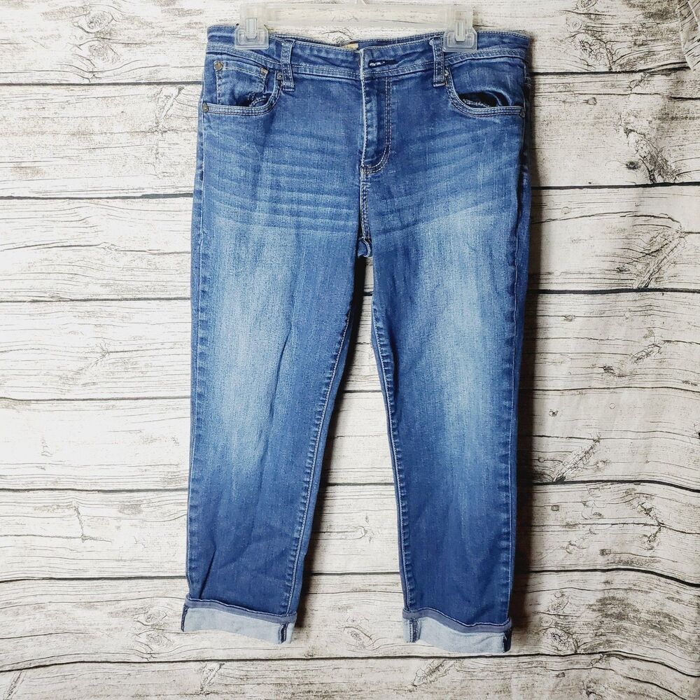 Kut Catherine Slim Boyfriend Jeans Size 10